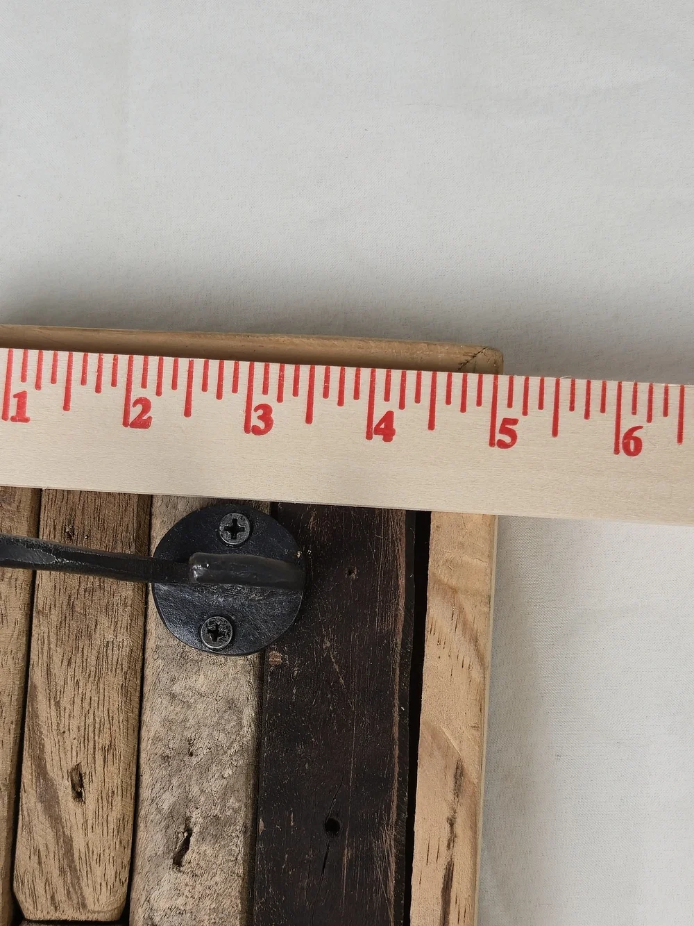 Rustic Solid Wood Wall Coat Rack – 15